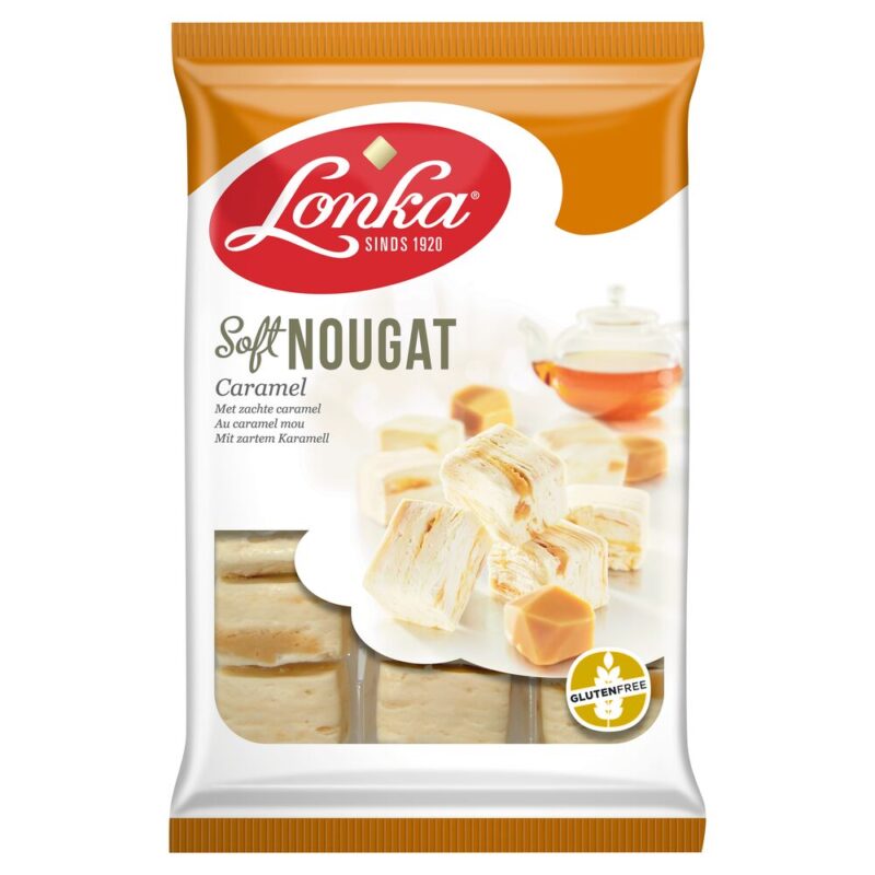 Lonka Soft Nougat Caramel 210G