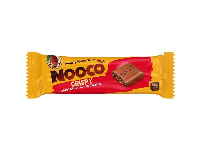 Mini Barre Chocolatée Crispy 25g  Nooco