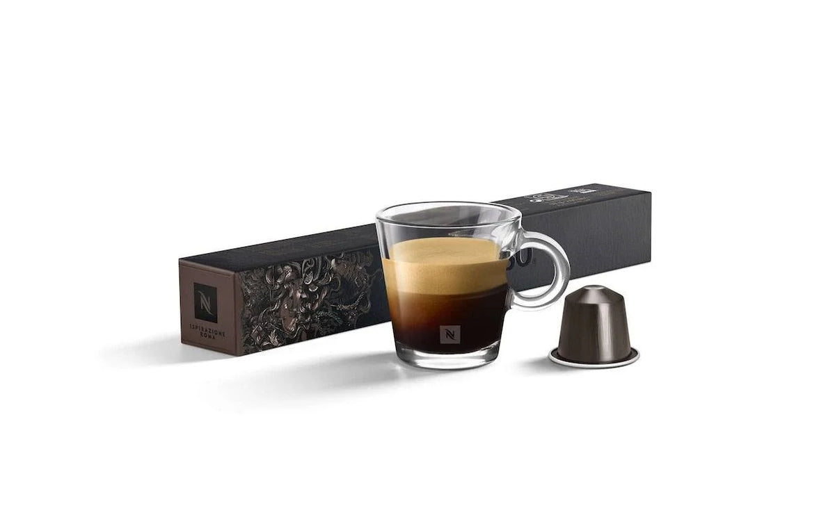 10 Nespresso Ispirazione Roma Intensity Capsules