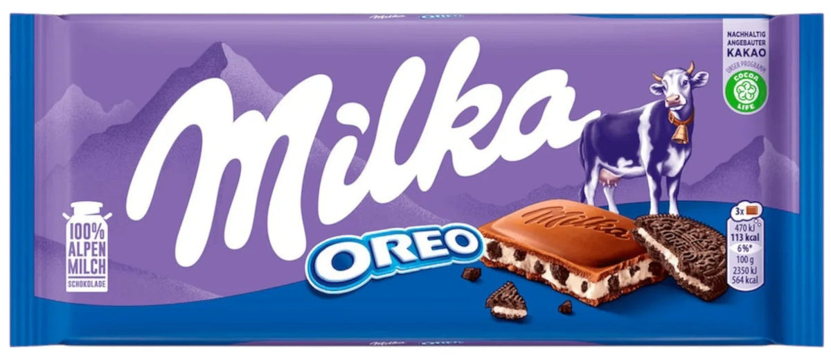 Oreo Milka Chocolate Bar 100g