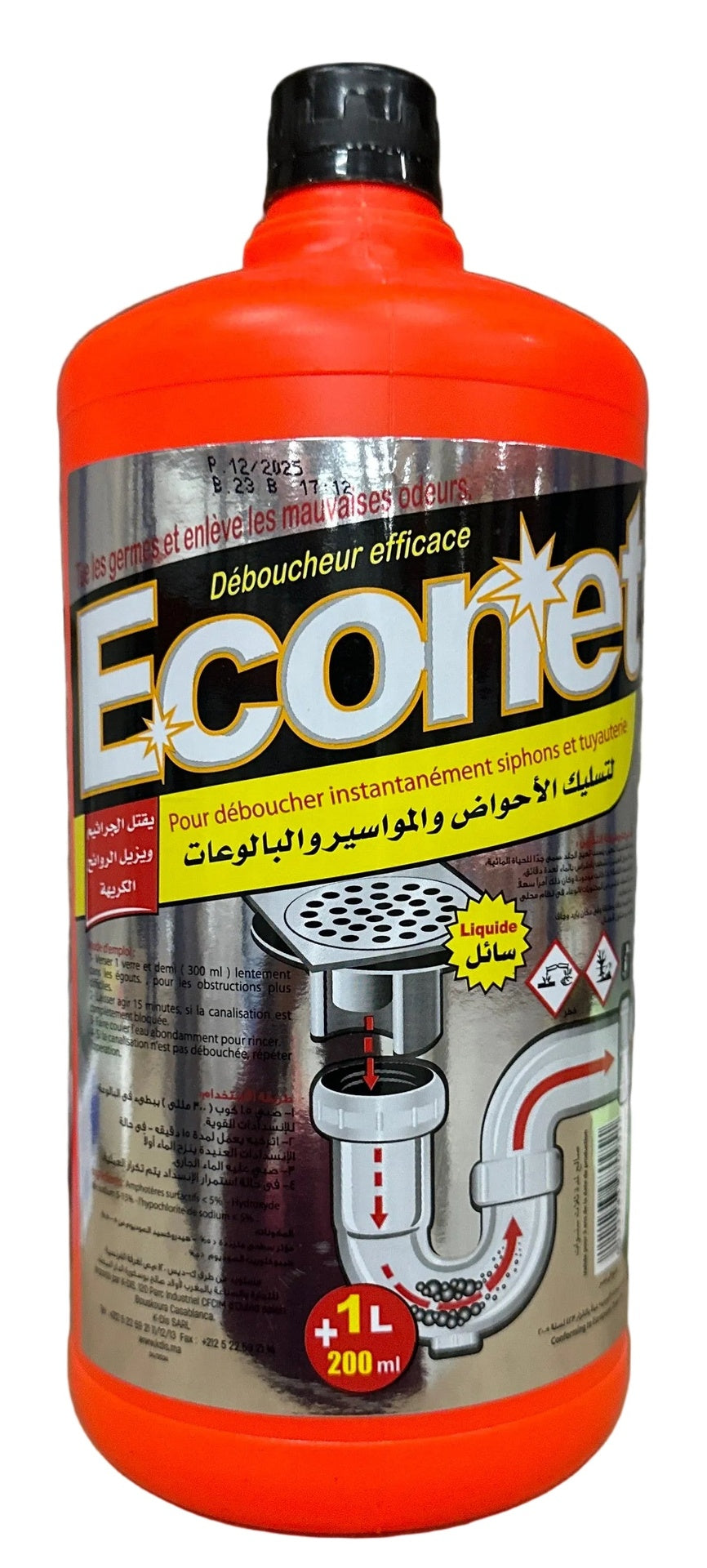 Déboucheur efficace Econet 1L