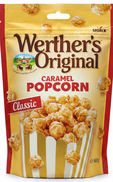 Werther's Original Caramel & Butter Crunchy Popcorn 140g
