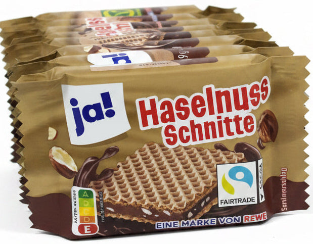Hazelnut Cream Wafer Ja! 167g