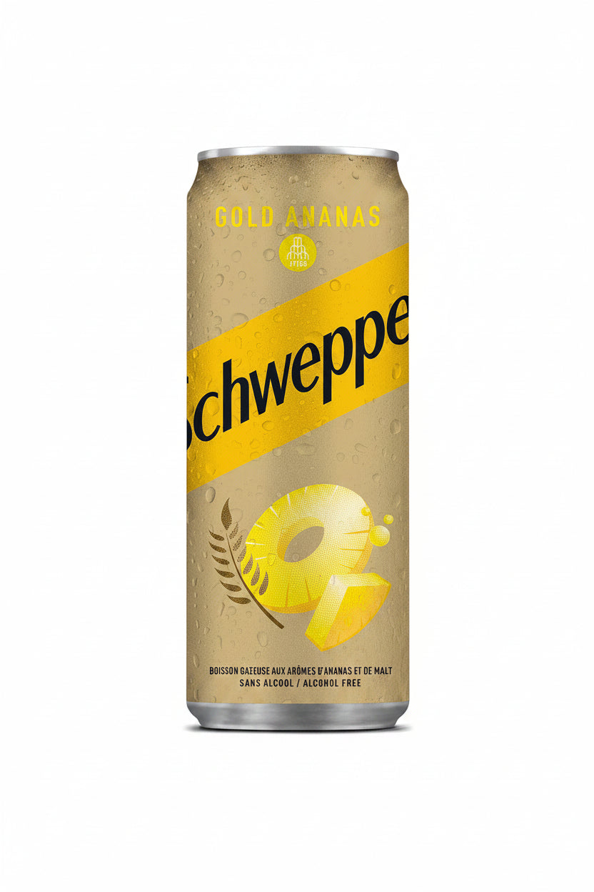 Schweppes Pineapple Slim Can 25 cl