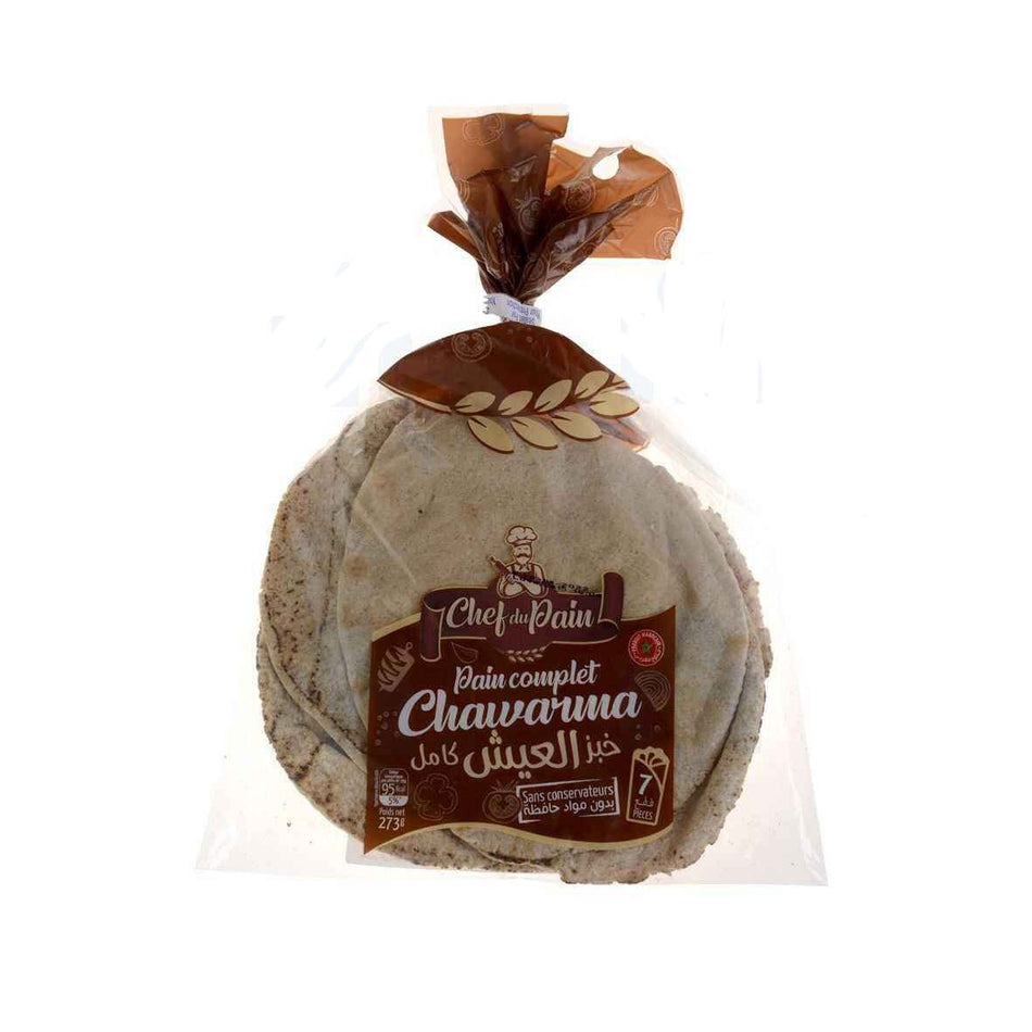 7 Pains Chawarma Complet Chef du Pain 273 g