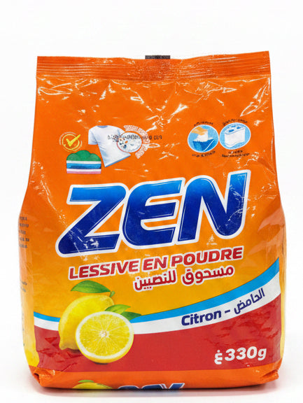 Powdered Detergent Zen Sachets 330g