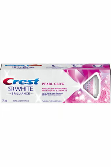 3D White Brilliance Pearl Glow Crest Toothpaste 75ml 