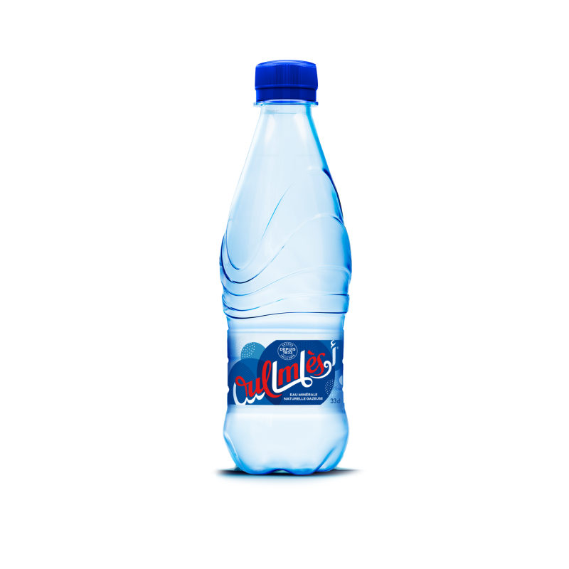 Eau Minérale Naturellement Gazeuse Oulmes 12 x 33cl