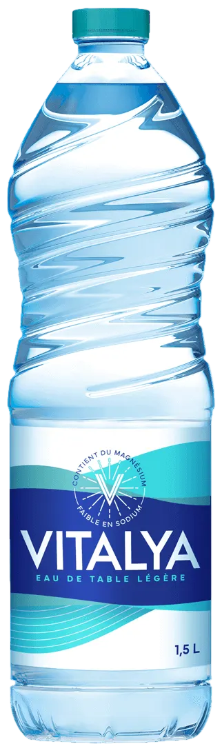 عبوة مياه شرب خفيفة Vitalya 1.5 لتر × 6