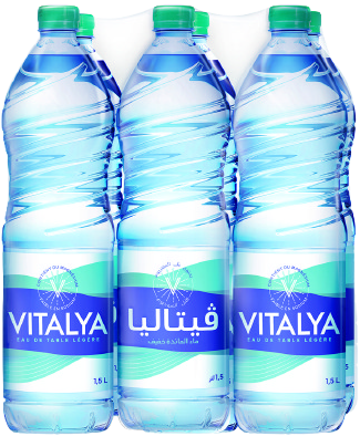 Vitalya Light Table Water Pack 1.5L x 6