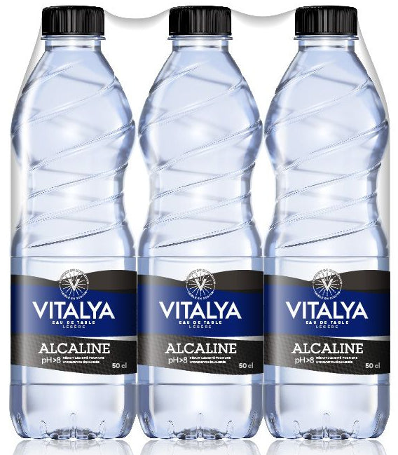 Vitalya Alkaline Light Table Water Pack 12x50cl