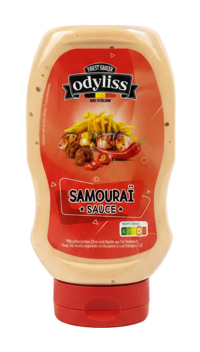 Sauce Piquante et Savoureuse pour Burgers, Tacos & Frites Sauce Samouraï ODYLISS  420 ml