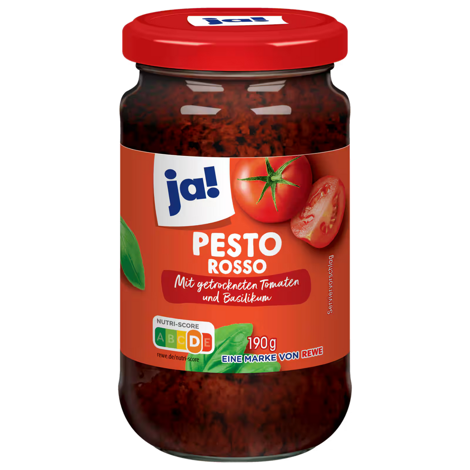 JA! REWE Red Pesto Sauce - 190g