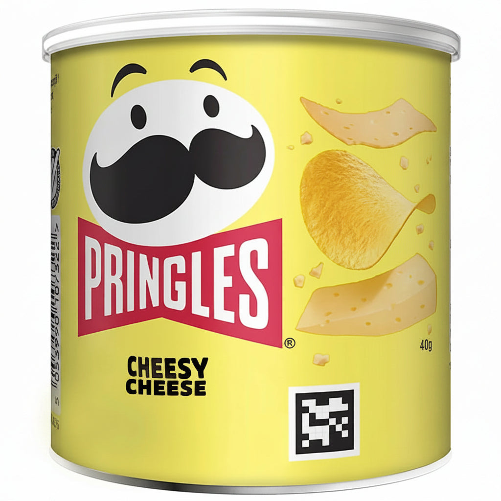 Pringles Cheese and Onion Crisps 40g