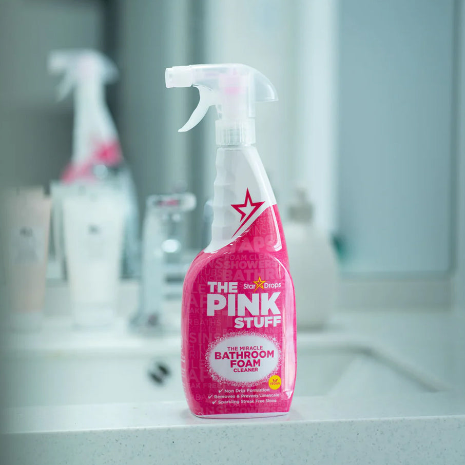 La Mousse Nettoyante Miracle Pour La Salle de Bain The Pink Stuff 750 ml