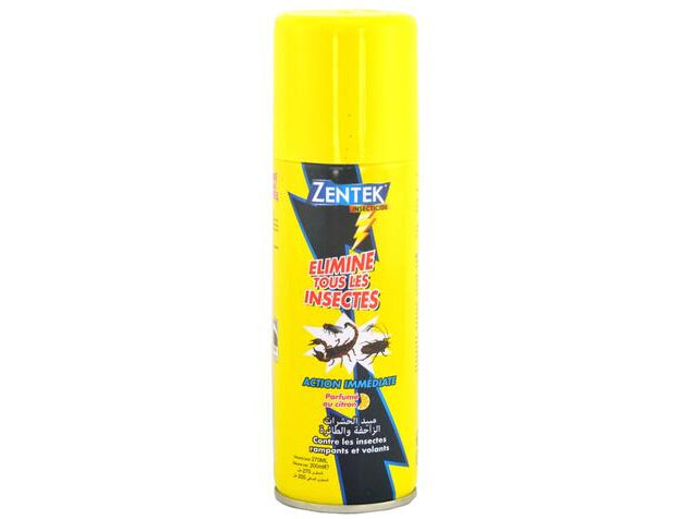 Aérosol TNS ZENTEK 200 ml net jaune