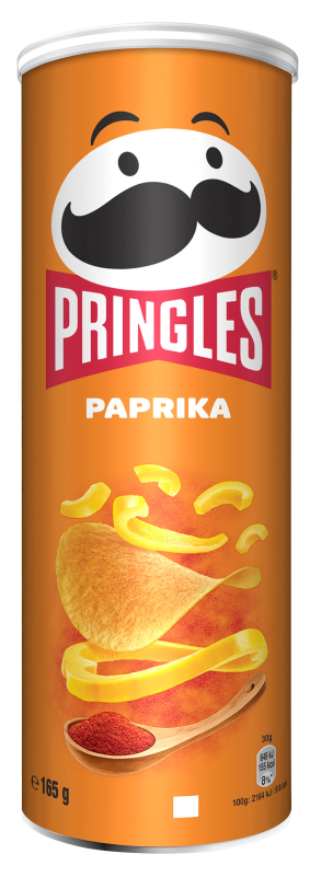 Pringles Paprika Crisps 165g