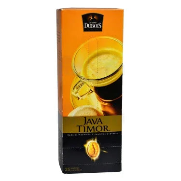 25 cápsulas de café Timor Dubois Java Espresso Suprimo