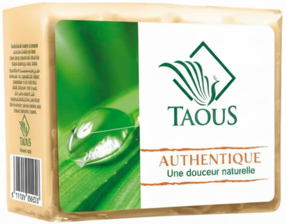 AUTHENTIC soap moisturizes and refreshes TAOUS 4x120g