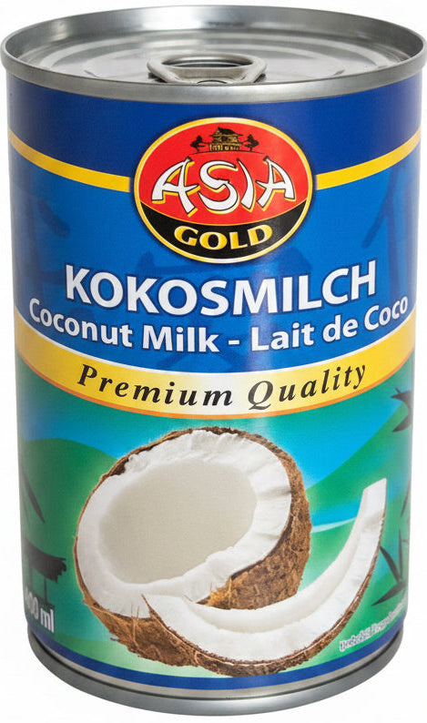 Coconut Milk Premium Quality Kokosmilch ASIA Gold 400 ml