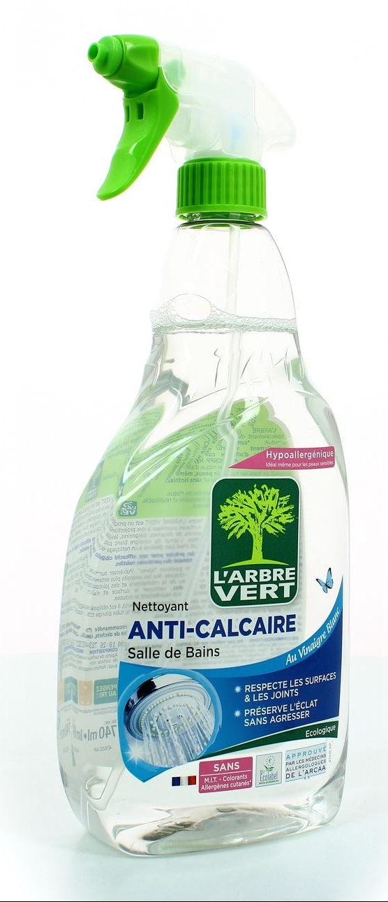 L'Arbre Vert Anti-Limescale Bathroom Cleaner 740ml