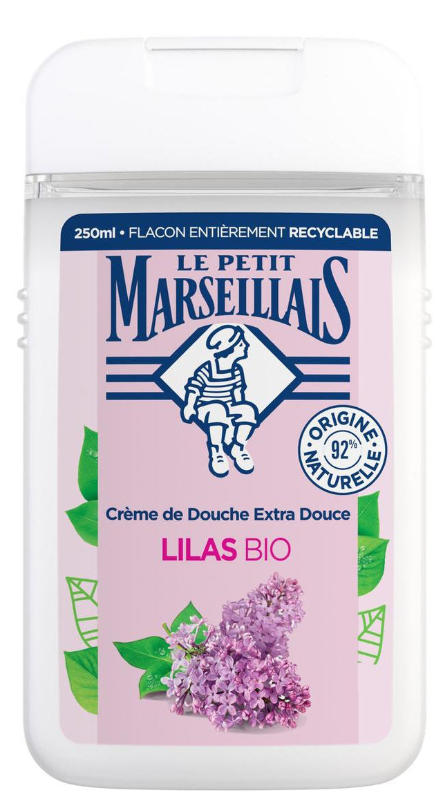 Organic Extra Gentle Le Petit Marseillais Lilac Water Shower Cream 250ml