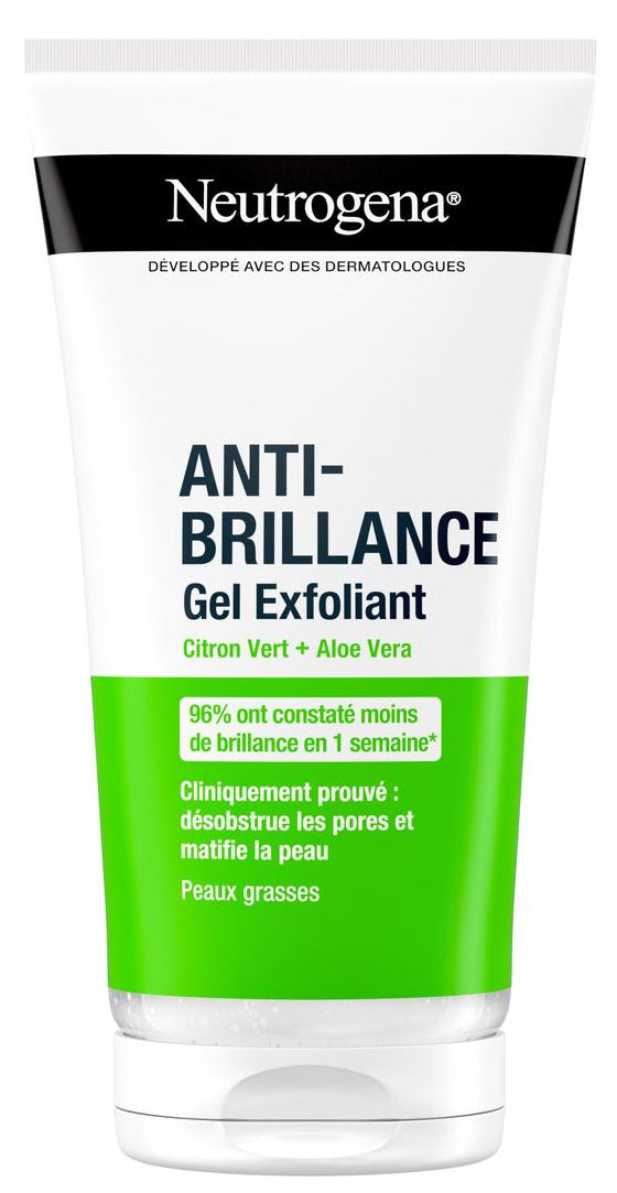 Neutrogena Shine Control Exfoliating Gel Lime 150ML