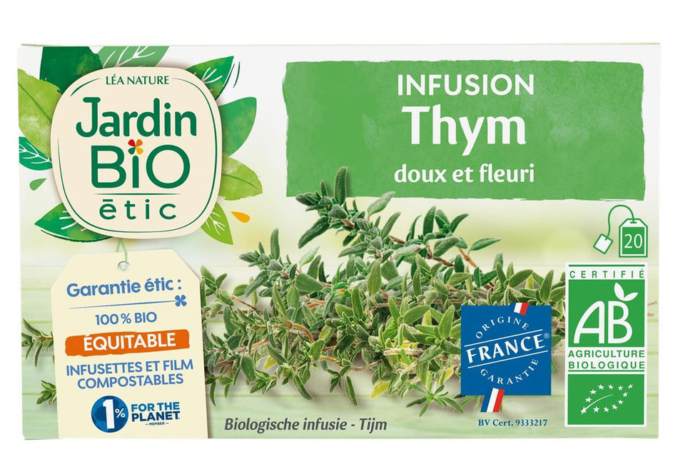 Infusion au Thym Jardin Bio 28G