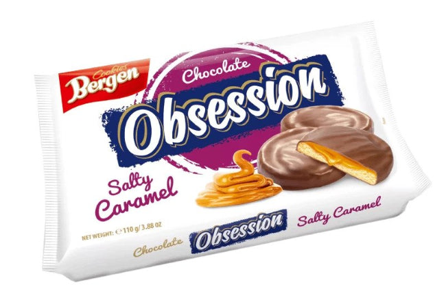 Bergen Gourmet Salted Caramel Cookies 110g