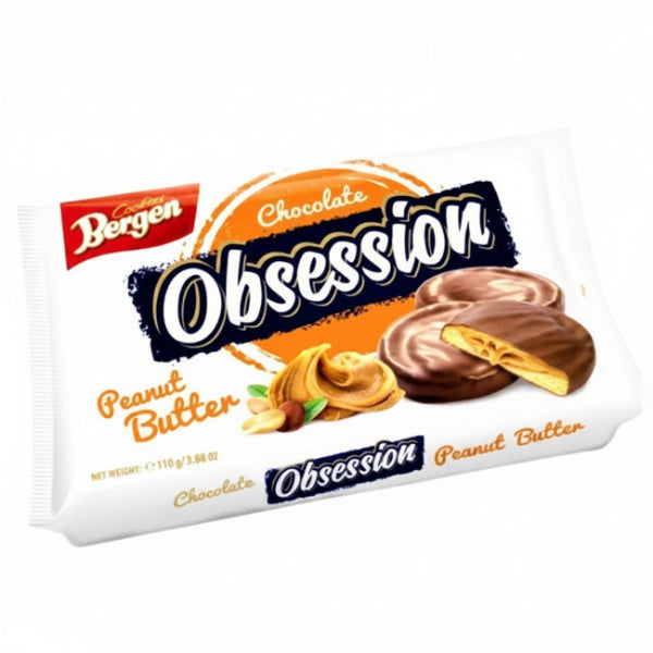 Bergen Gourmet Butter and Strawberry Cookies 110g