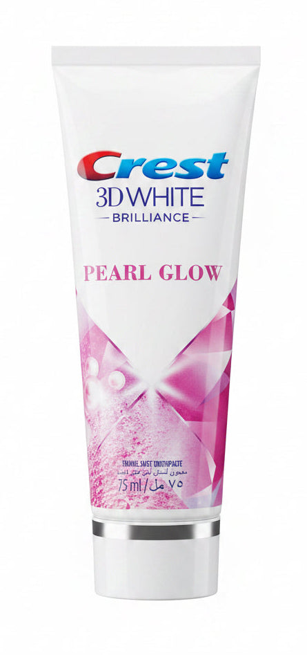 3D White Brilliance Pearl Glow Crest Toothpaste 75ml 