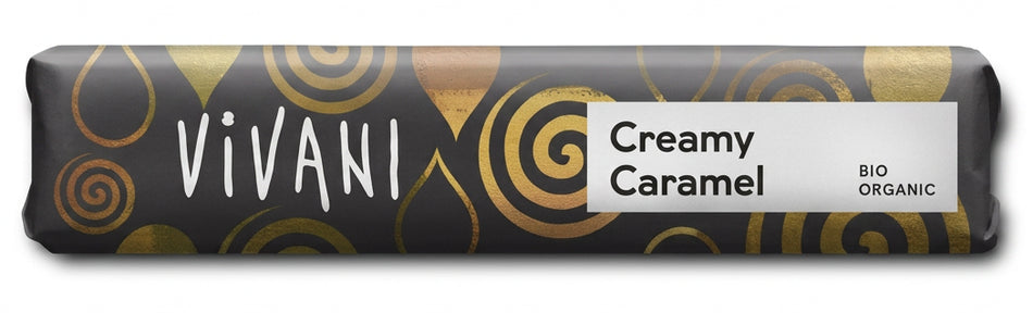 Barre de Chocolat au Lait Fourrée Crème Caramel VIVANI 40G