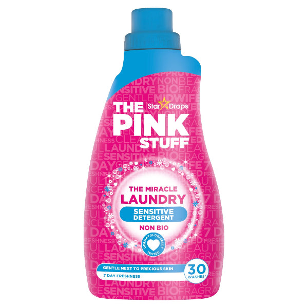 Le Liquide Miracle Linge Sensitive Non Bio The Pink Stuff 960Ml