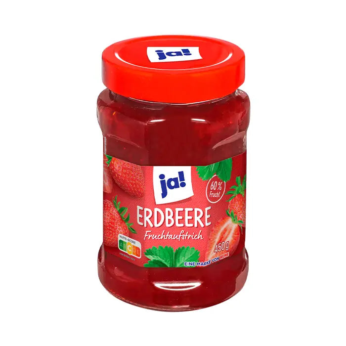 Extra Strawberry Jam 60% Fruit Ja! 450g