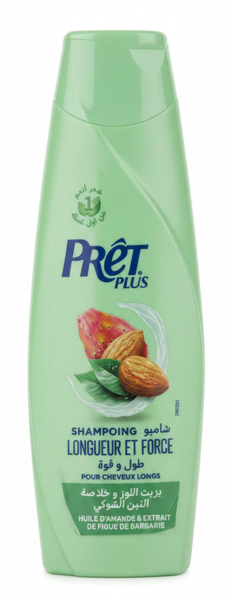 Length & Strength Shampoo Long Hair Almond Oil & Prickly Pear Ready Plus 360Ml