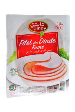 Filet de Dinde Fumé Dindy  80g