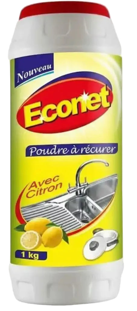 Scouring Powder Lemon Econet 1kg