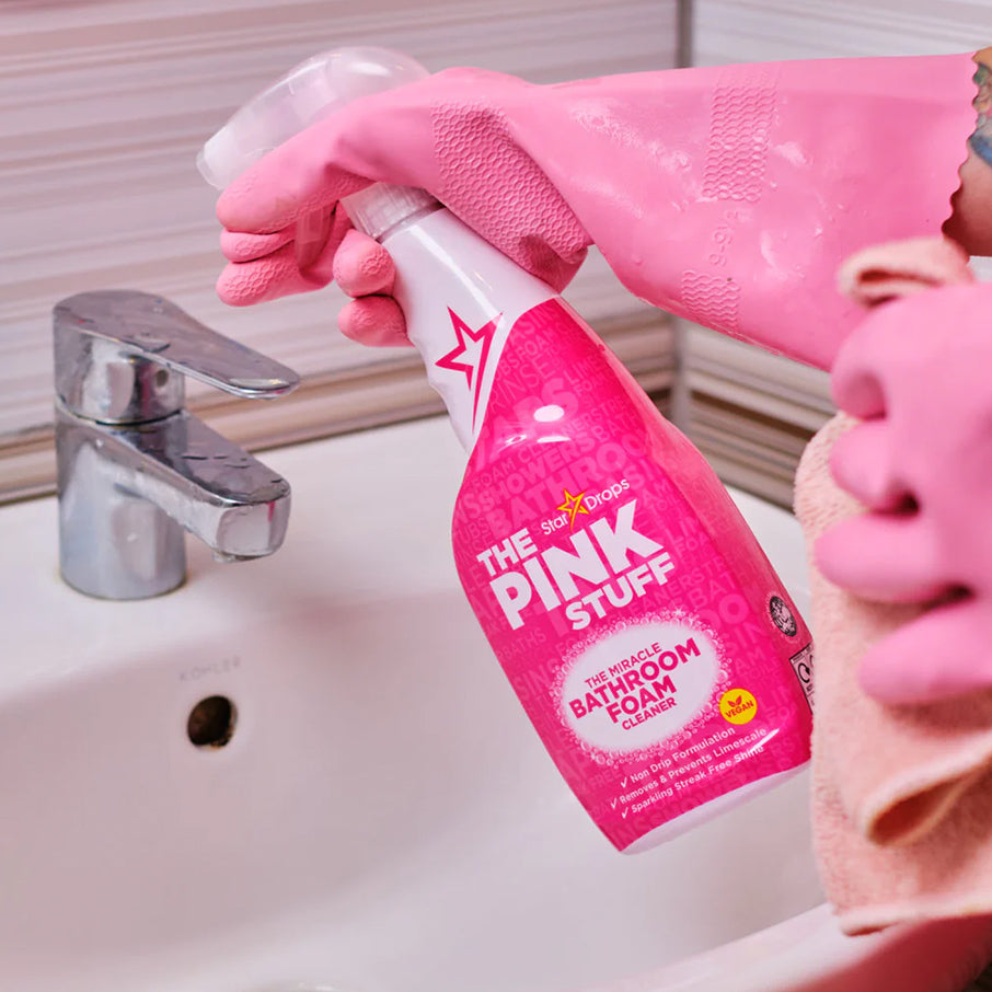 La Mousse Nettoyante Miracle Pour La Salle de Bain The Pink Stuff 750 ml