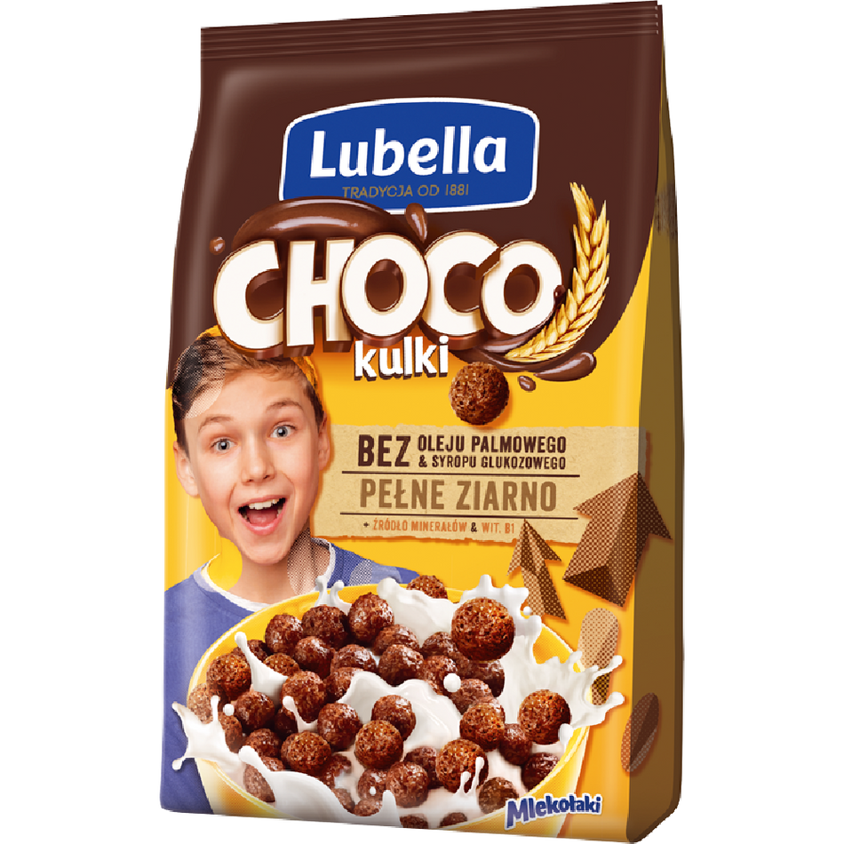 Céréales Lubella Kulki Choco balls 250g