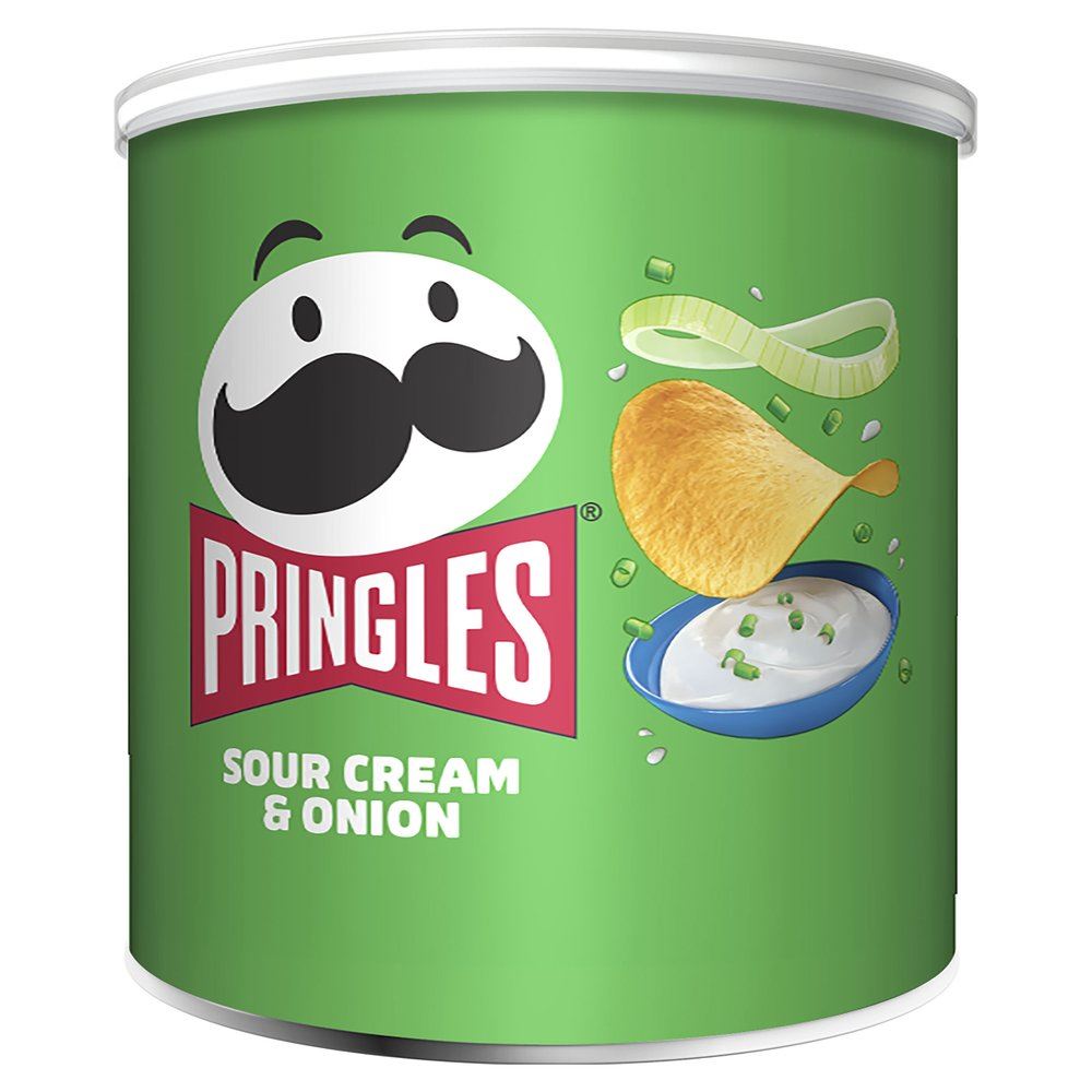 Pringles Sour Cream & Onion Crisps 40g