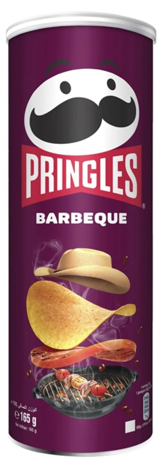 Pringles Smoked Barbecue Flavour Crisps 165g