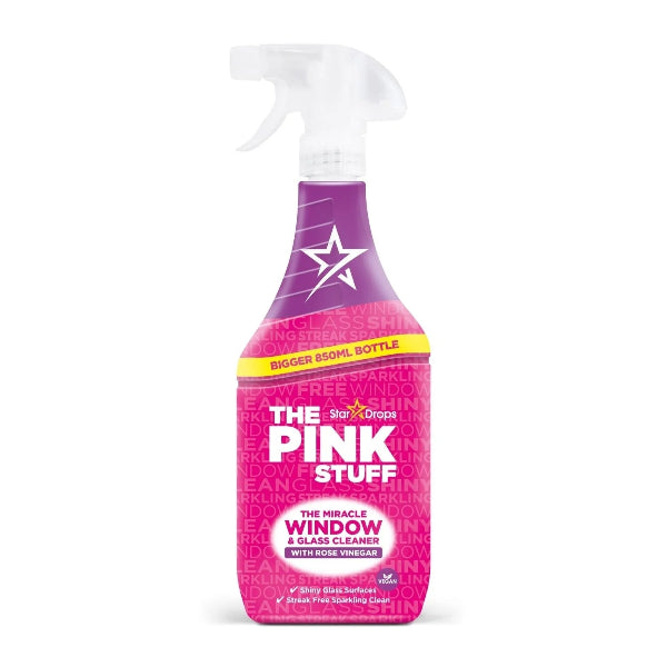 Nettoyant Miracle pour vitres et fenêtres The Pink Stuff 750Ml