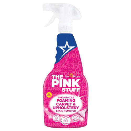 Le Détachant Miracle Moussant pour Tapis et Tissu d'Ameublement The Pink Stuff 500Ml