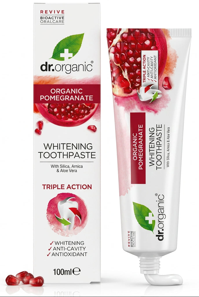 Dentifrice à la Grenade Dr Organic 100Ml