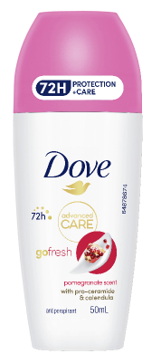 Dove Paraben-Free Roll-On Deodorant 50ml