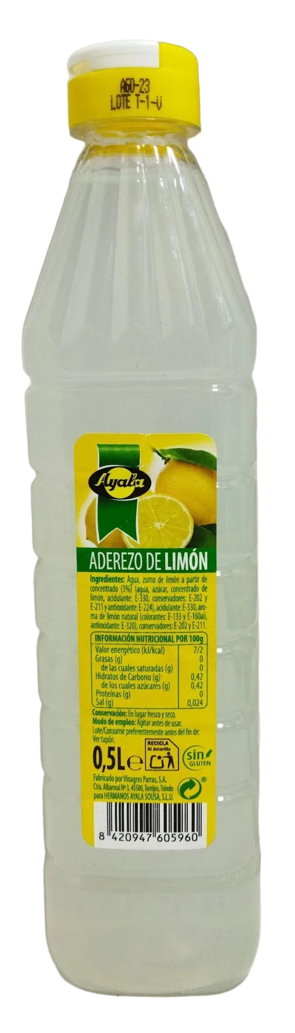 Vinaigrette au Citron Ayala 500 ml