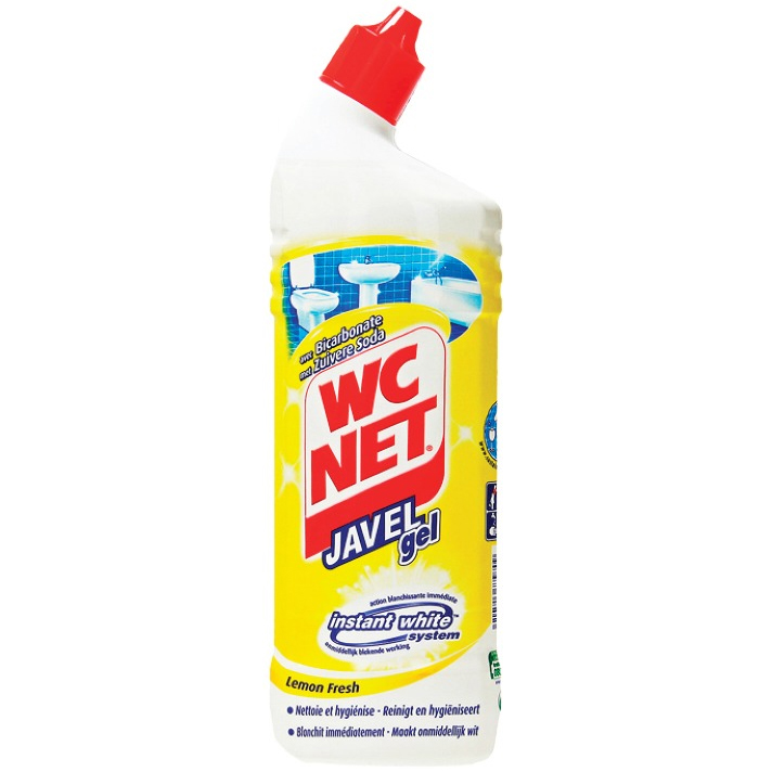 دبليو سي نت جل مبيض فوري بالليمون الأبيض 750 مل