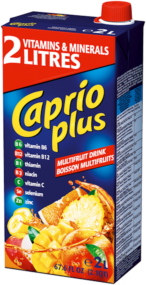 Boisson Caprio plus Multifruits 2L