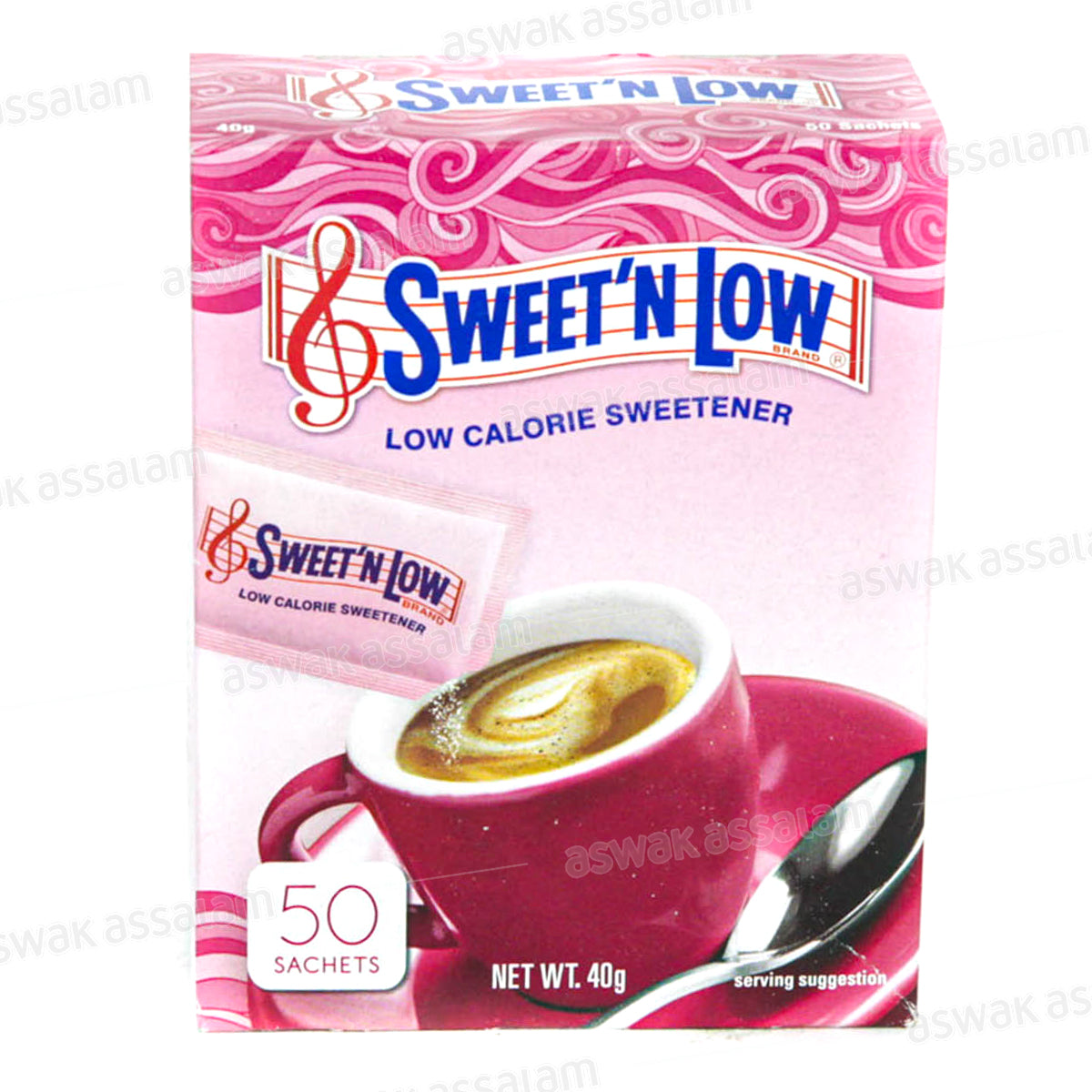 Sweet'n Low Sugar Substitute x50 sachets 40g