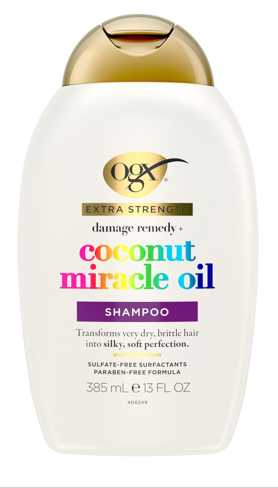 Shampoing Huile Miracle de Noix de Coco – Réparateur, Hydratant & Anti-Frisottis OGX 385 ml